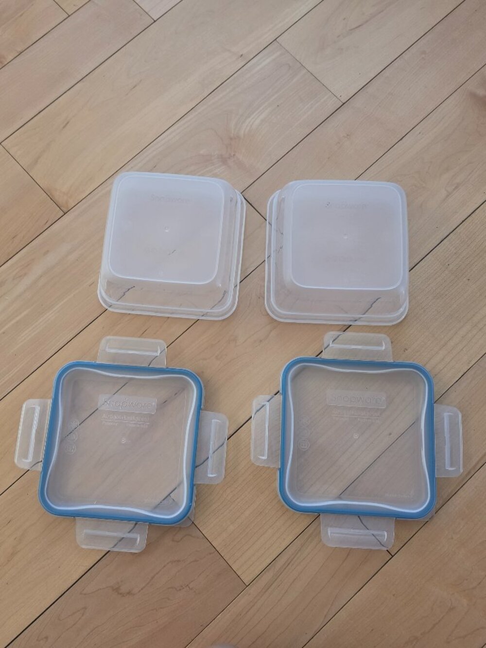 Snapware rectangle 2 plastic containers - Picture 6 of 9